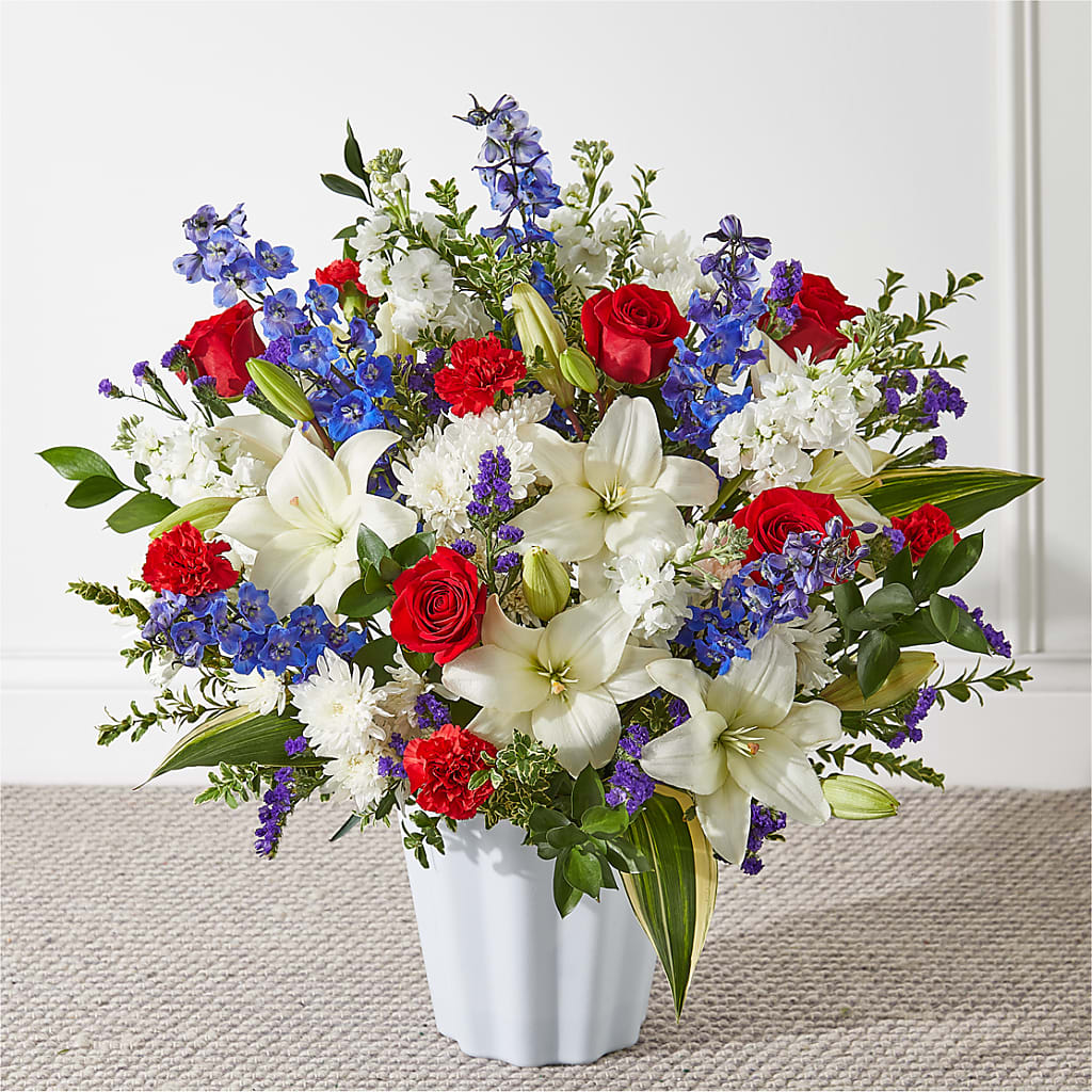 Consoled Floor Basket – KATHY'S FLOWERS, Adair OK