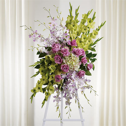 Lasting Legacy Standing Spray – KATHY'S FLOWERS, Adair OK