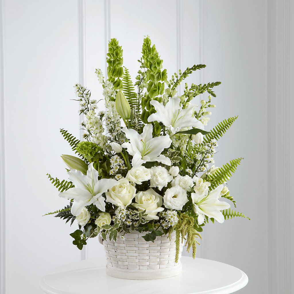 In Our Thoughts Arrangement – KATHY'S FLOWERS, Adair OK