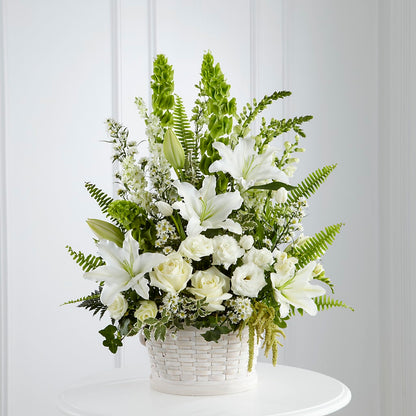 In Our Thoughts Arrangement – KATHY'S FLOWERS, Adair OK