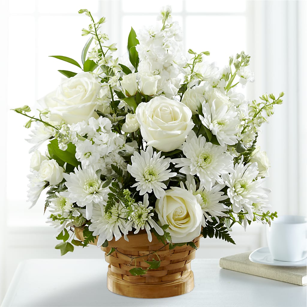 Heartfelt Condolences Arrangement – KATHY'S FLOWERS, Adair OK
