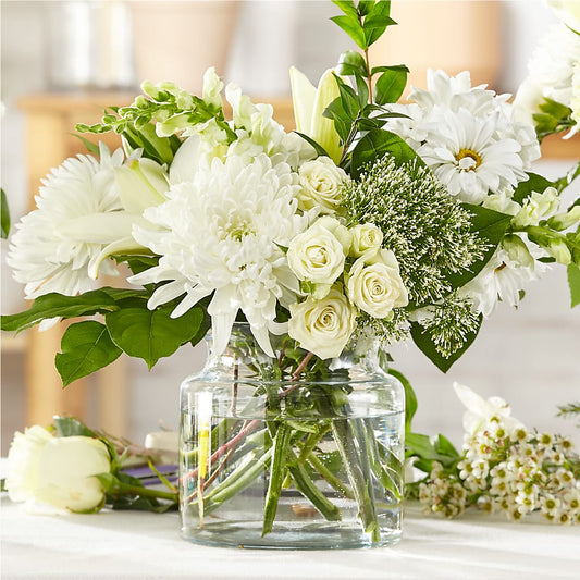 Classic Ivory – A Florist Original – KATHY'S FLOWERS, Adair OK