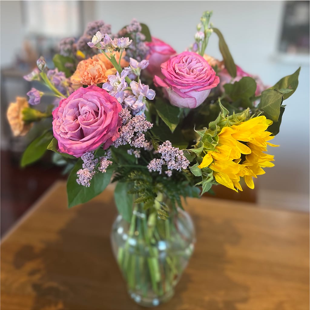 Yellow Brick Road Bouquet – KATHY'S FLOWERS, Adair OK