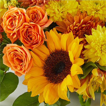 Autumn Harmony Centerpiece – KATHY'S FLOWERS, Adair OK