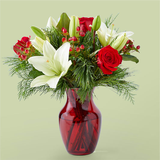 Evergreen Delight Bouquet – KATHY'S FLOWERS, Adair OK