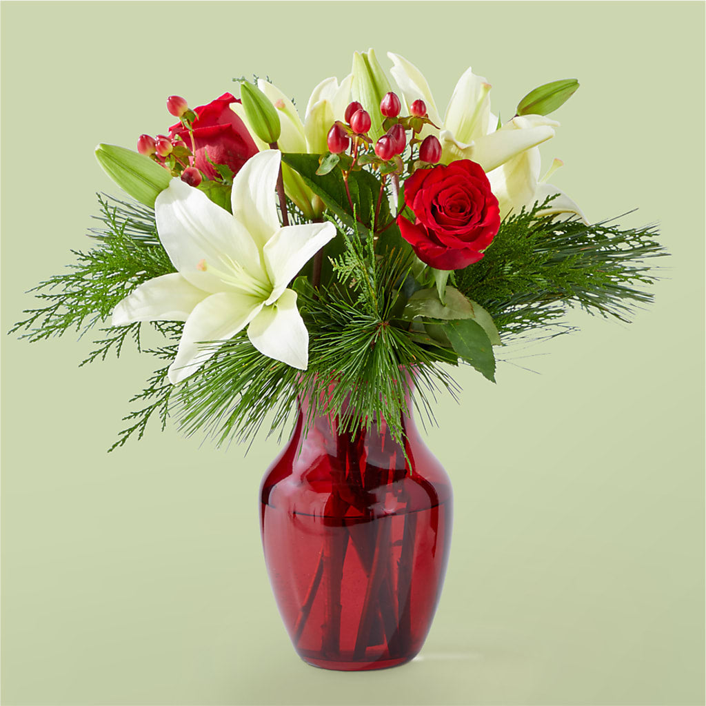 Evergreen Delight Bouquet – KATHY'S FLOWERS, Adair OK