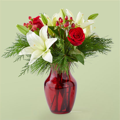 Evergreen Delight Bouquet – KATHY'S FLOWERS, Adair OK
