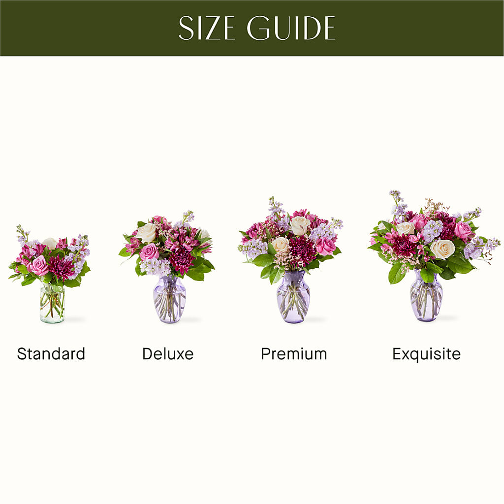 Amethyst Dreams Bouquet – KATHY'S FLOWERS, Adair OK