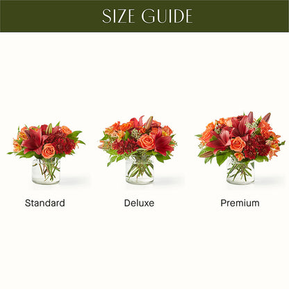 Crimson Leaves Bouquet – KATHY'S FLOWERS, Adair OK