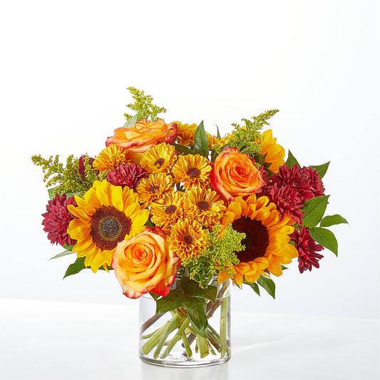 Flannel Scarf Bouquet – KATHY'S FLOWERS, Adair OK