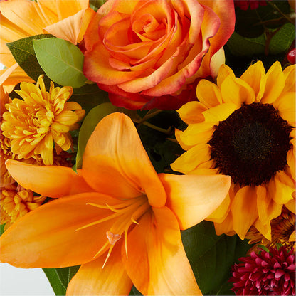 Grateful Centerpiece – KATHY'S FLOWERS, Adair OK