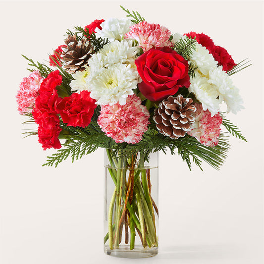 Candy Cane Lane Bouquet – KATHY'S FLOWERS, Adair OK