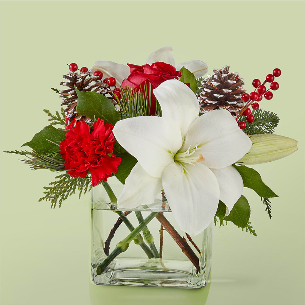 Glistening Icicles Bouquet – KATHY'S FLOWERS, Adair OK