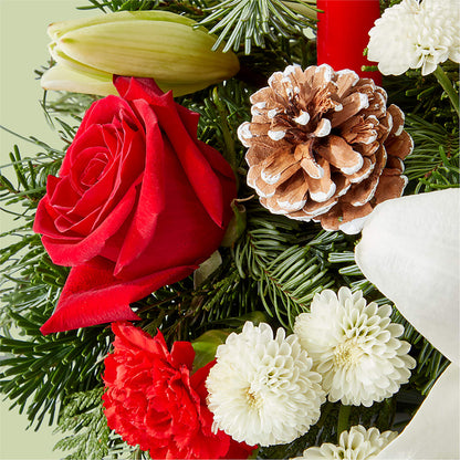 Seasonal Festivities Centerpiece – KATHY'S FLOWERS, Adair OK