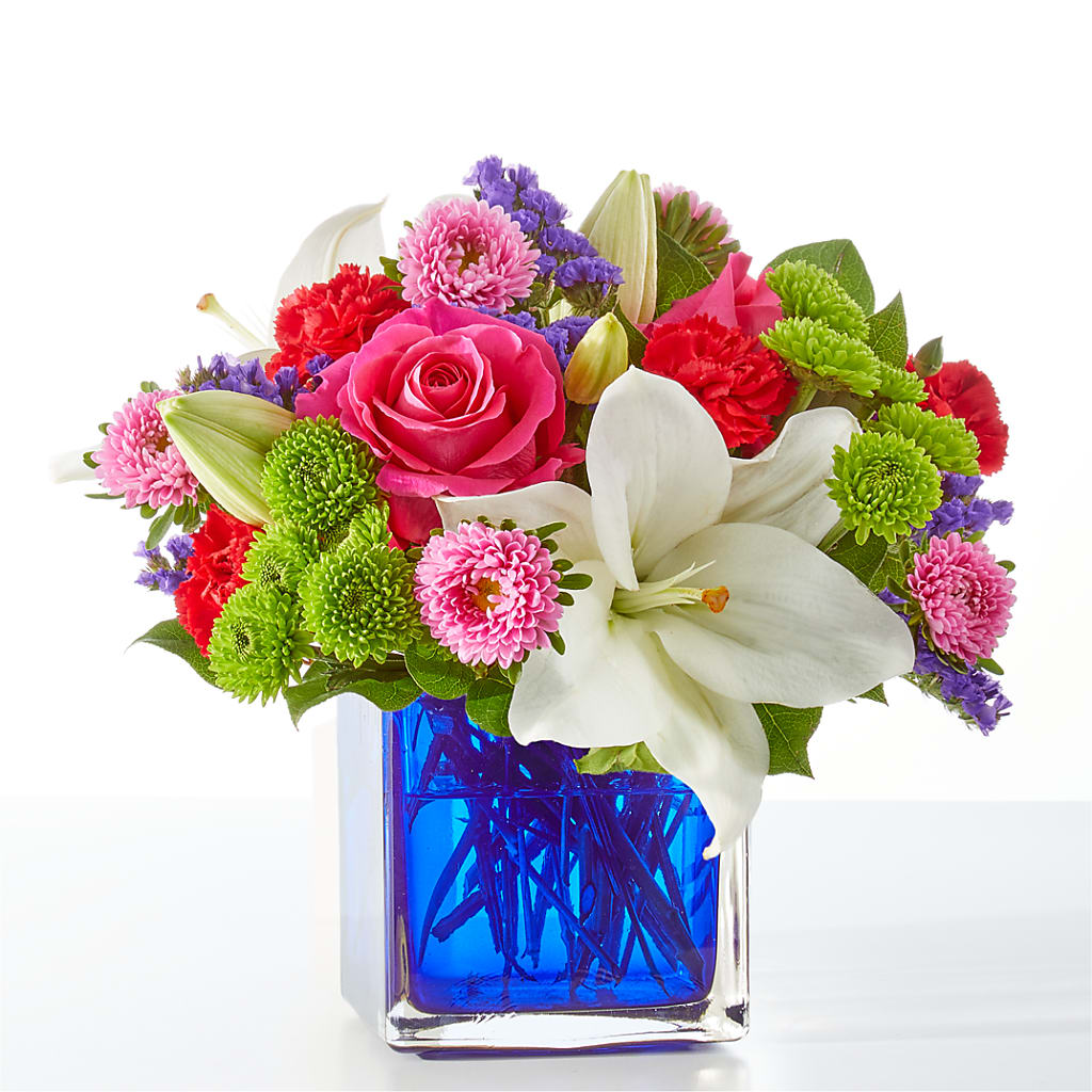 Quality Time Bouquet – KATHY'S FLOWERS, Adair OK