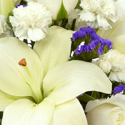 Sapphire Rush Bouquet – KATHY'S FLOWERS, Adair OK
