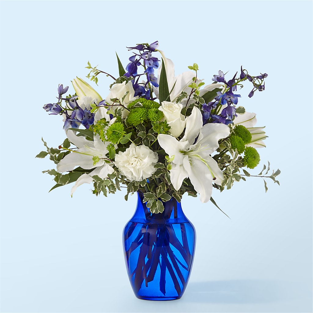 Santorini Bouquet – KATHY'S FLOWERS, Adair OK