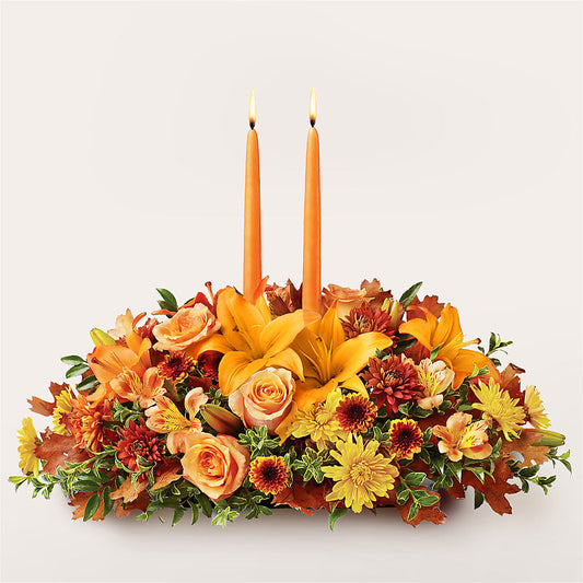 Traditions Centerpiece – KATHY'S FLOWERS, Adair OK