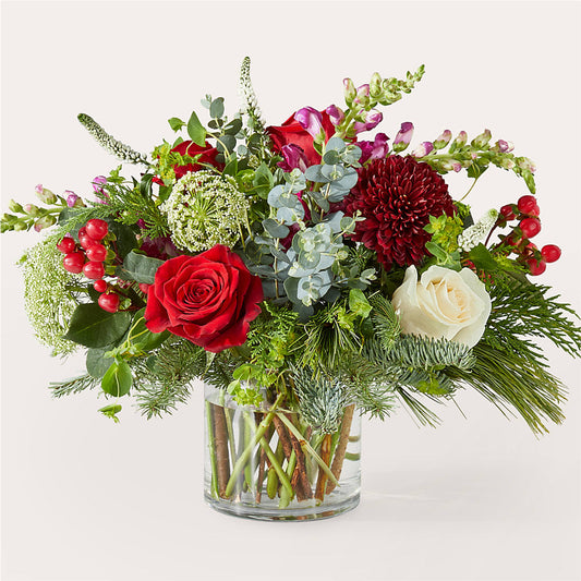 Cranberry Fizz Bouquet – KATHY'S FLOWERS, Adair OK
