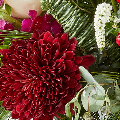 Cranberry Fizz Bouquet – KATHY'S FLOWERS, Adair OK
