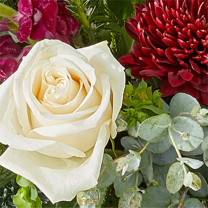 Cranberry Fizz Bouquet – KATHY'S FLOWERS, Adair OK