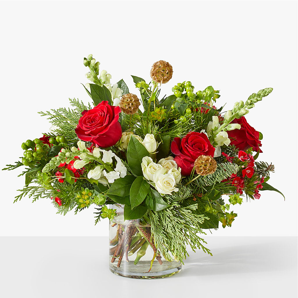 Deck the Halls Bouquet – KATHY'S FLOWERS, Adair OK
