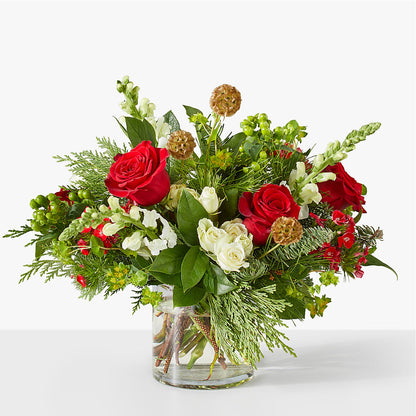 Deck the Halls Bouquet – KATHY'S FLOWERS, Adair OK