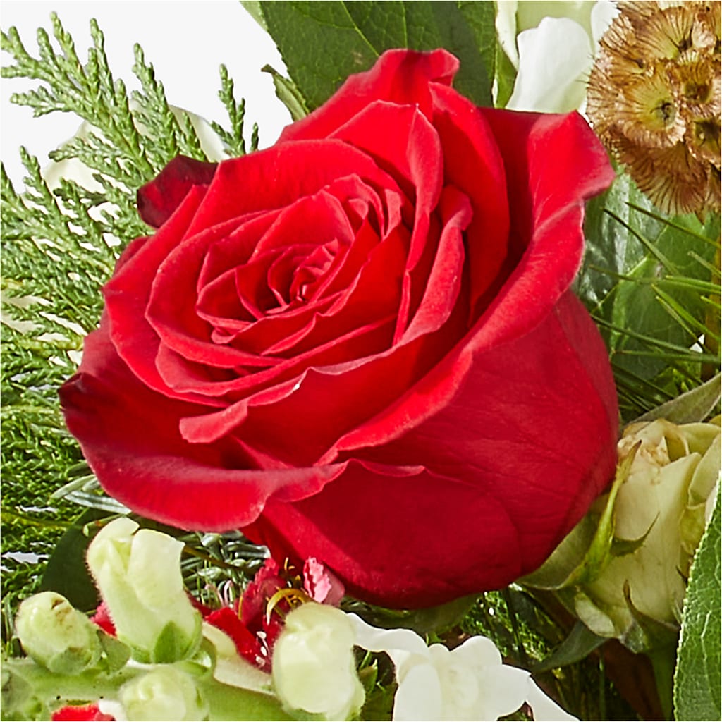 Deck the Halls Bouquet – KATHY'S FLOWERS, Adair OK
