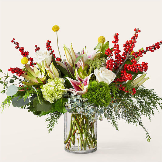 Berry & Bright Bouquet – KATHY'S FLOWERS, Adair OK