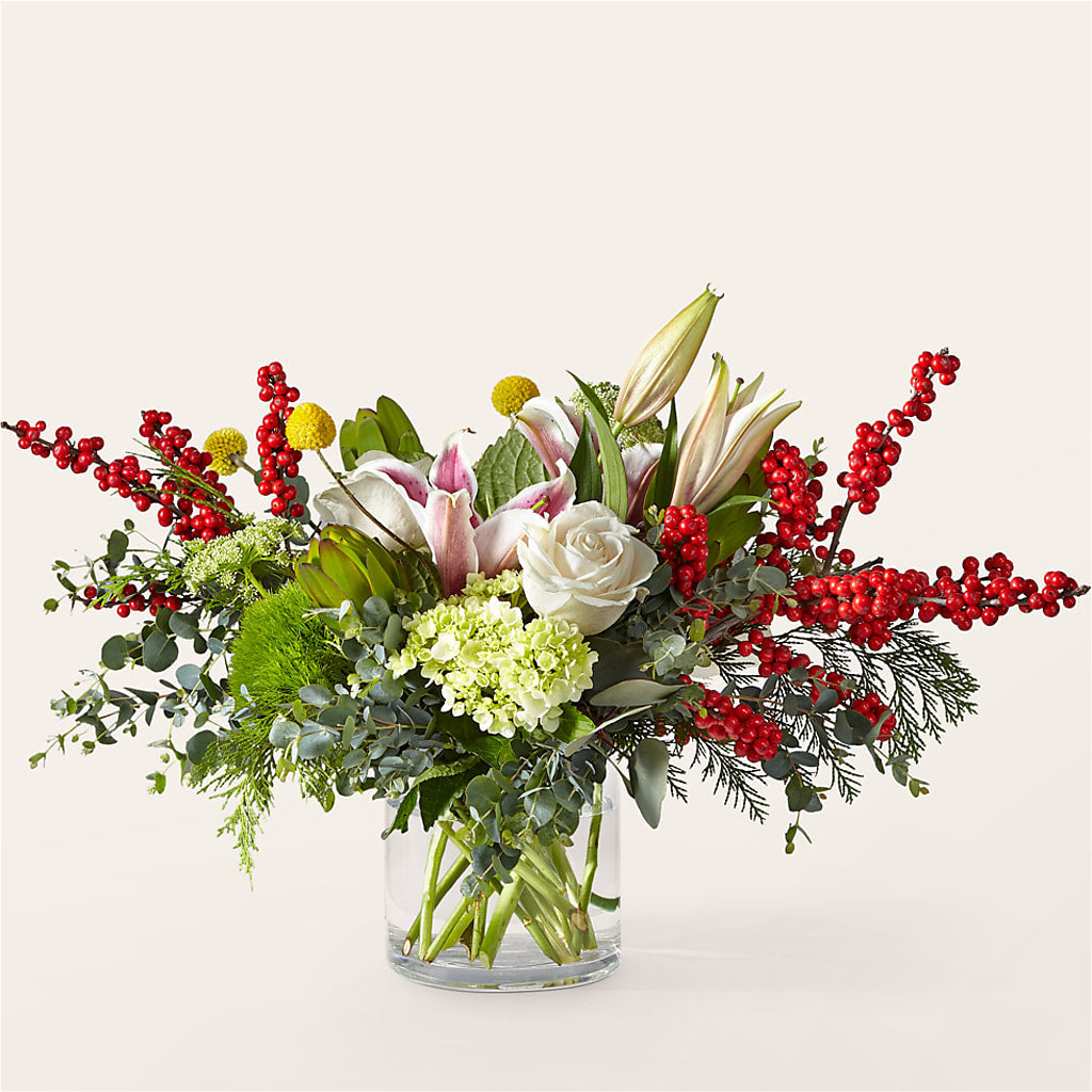 Berry & Bright Bouquet – KATHY'S FLOWERS, Adair OK