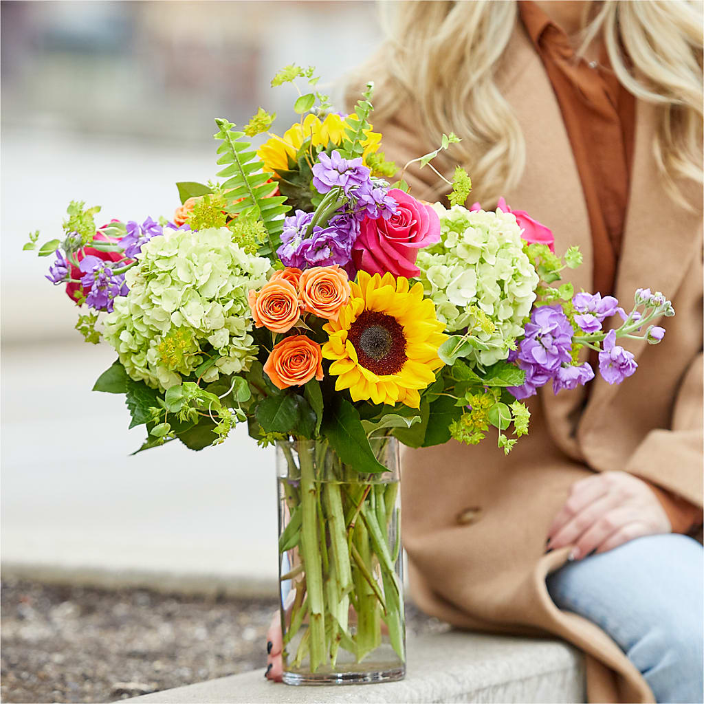 Vibrant Greetings Bouquet – KATHY'S FLOWERS, Adair OK