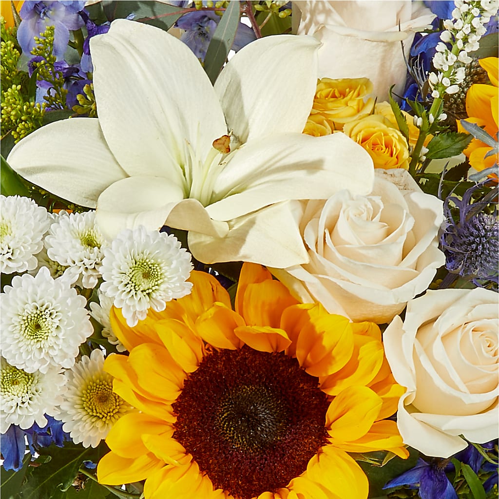 Wonderfully Sunny Bouquet – KATHY'S FLOWERS, Adair OK