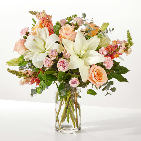 Grapefruit Splash Bouquet – KATHY'S FLOWERS, Adair OK
