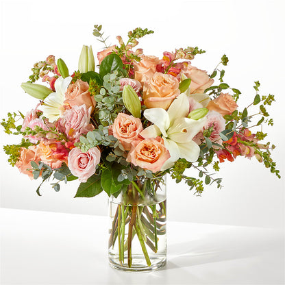 Grapefruit Splash Bouquet – KATHY'S FLOWERS, Adair OK