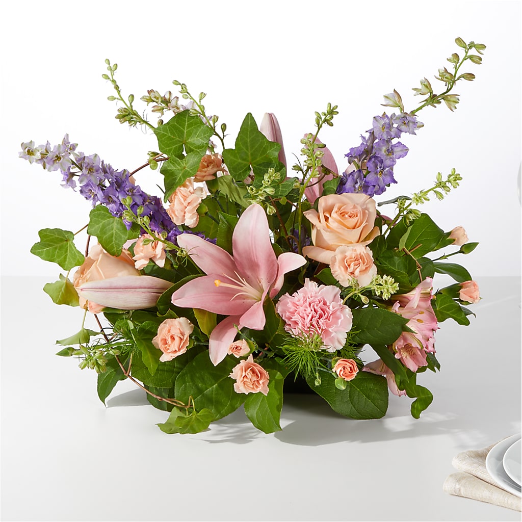 Blossom Time Centerpiece – KATHY'S FLOWERS, Adair OK