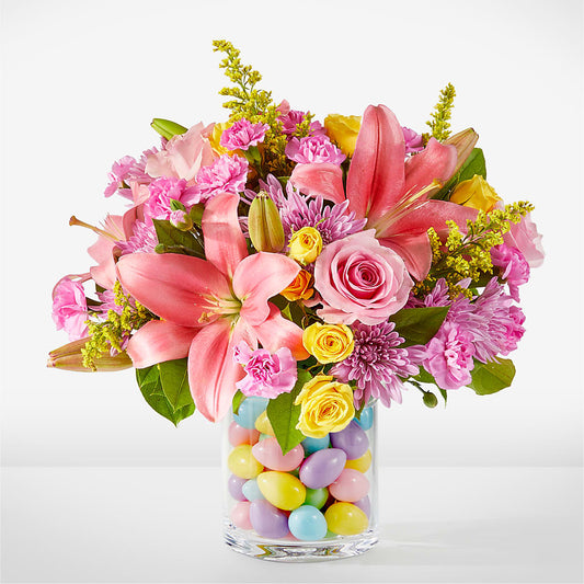Easter Egg Hunt Bouquet – KATHY'S FLOWERS, Adair OK