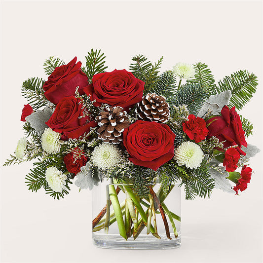 Yule Cheer Bouquet – KATHY'S FLOWERS, Adair OK