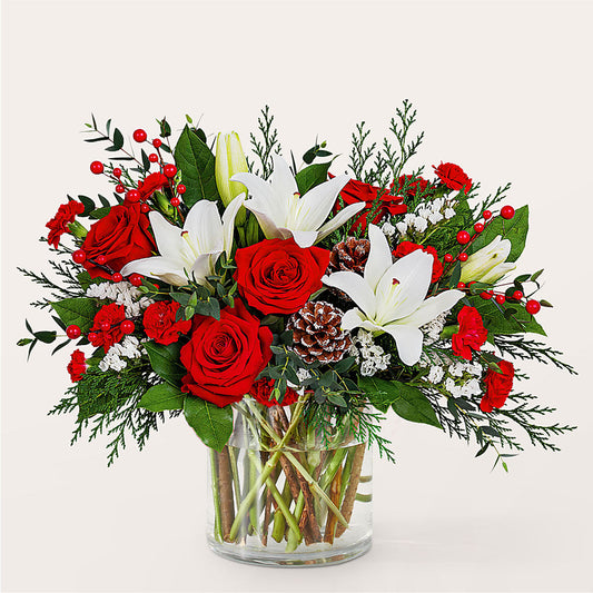 Best in Snow Bouquet – KATHY'S FLOWERS, Adair OK