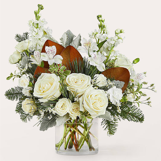 Fresh Snowfall Bouquet – KATHY'S FLOWERS, Adair OK