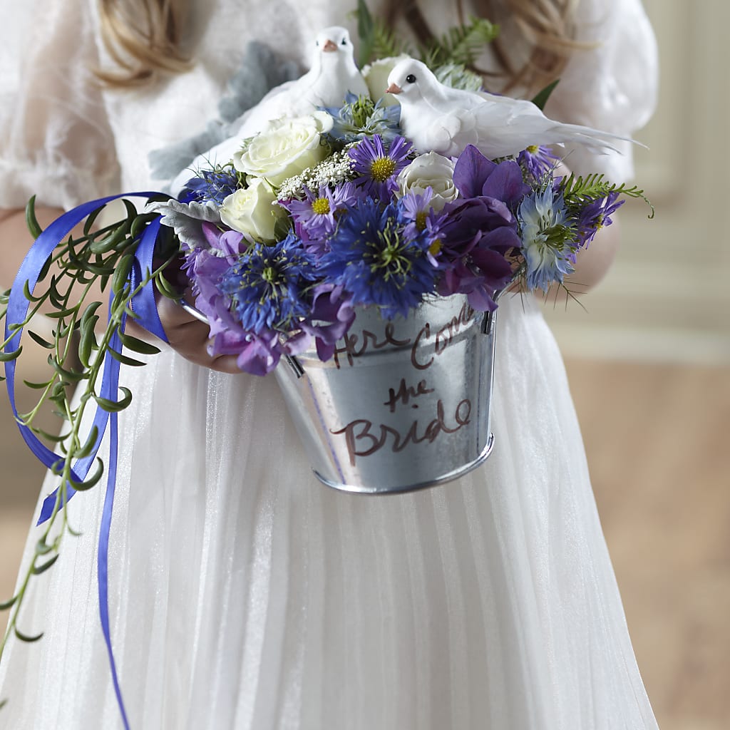 Enchantment Flower Girl Arrangement – KATHY'S FLOWERS, Adair OK