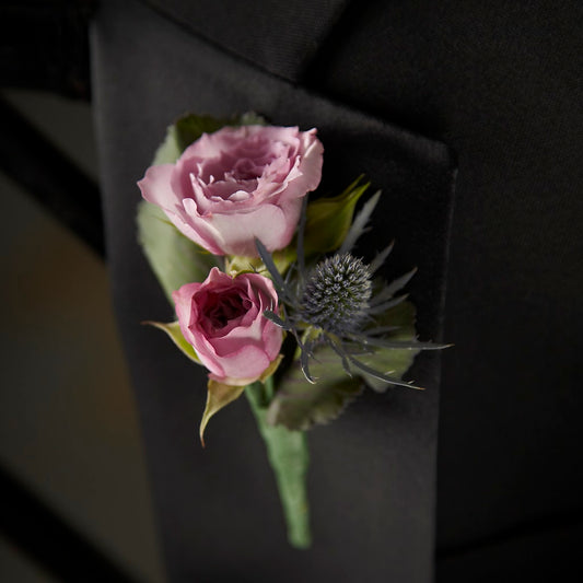 Veronica Boutonniere – KATHY'S FLOWERS, Adair OK