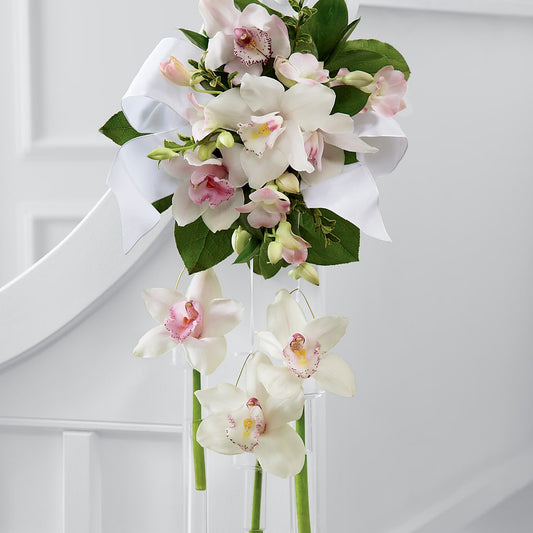 Perfect Entrance Pew Arrangement – KATHY'S FLOWERS, Adair OK