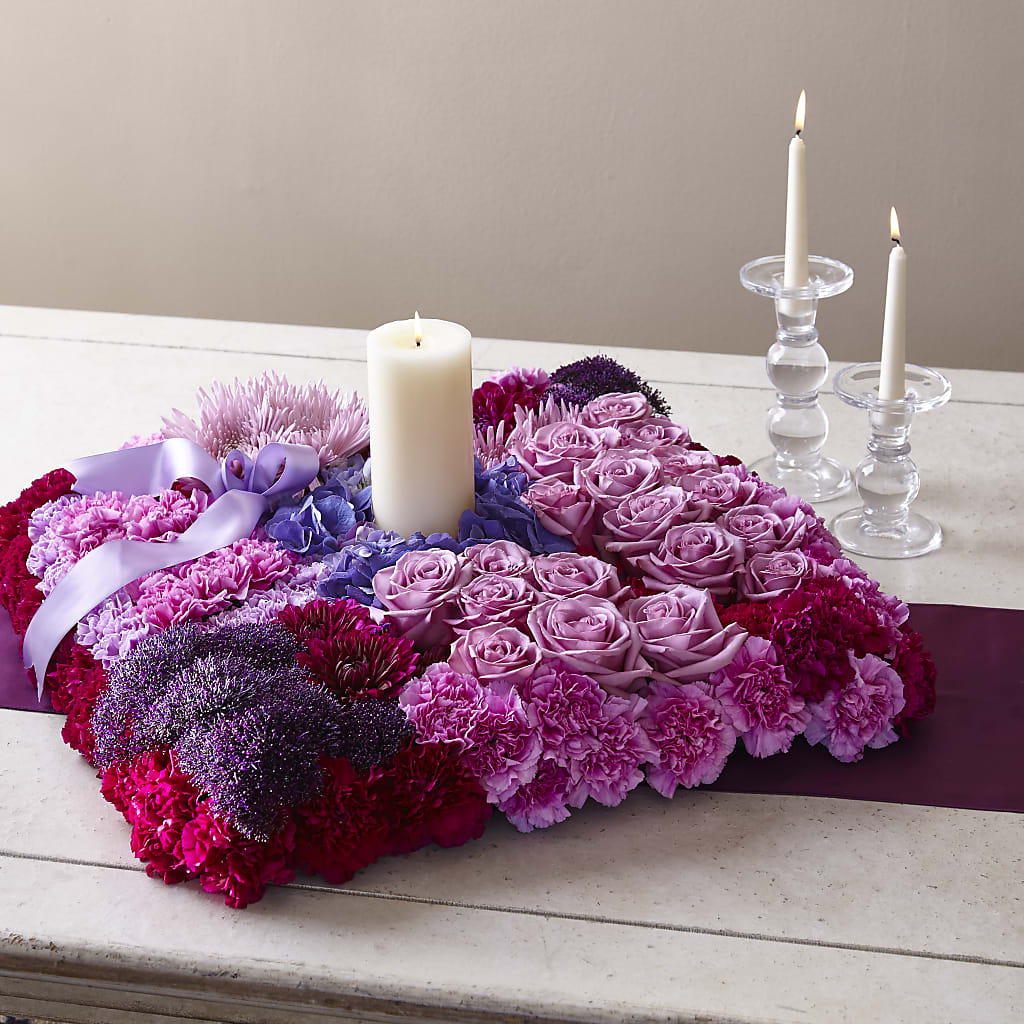 Promise of Love Unity Arrangement – KATHY'S FLOWERS, Adair OK