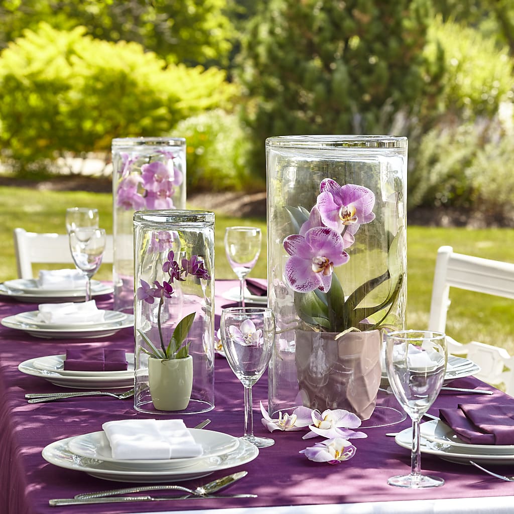 Dramatic Garden Centerpiece – KATHY'S FLOWERS, Adair OK