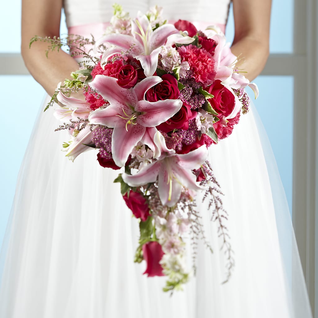 Lily & Rose Bouquet – KATHY'S FLOWERS, Adair OK