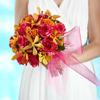Brilliant Shades of Love Bouquet – KATHY'S FLOWERS, Adair OK