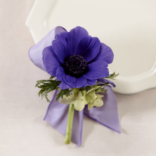 Purple Passion Boutonniere – KATHY'S FLOWERS, Adair OK