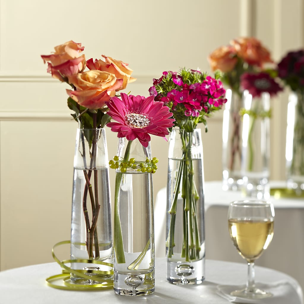 Sparkling Toast Centerpiece – KATHY'S FLOWERS, Adair OK