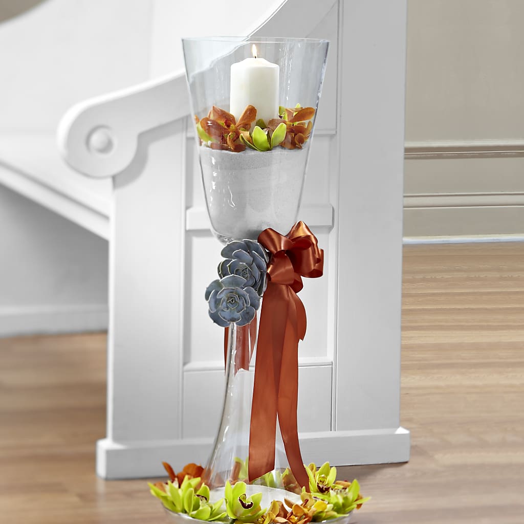 Matrimony Pew Decor – KATHY'S FLOWERS, Adair OK