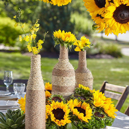 Sublime Garden Centerpiece – KATHY'S FLOWERS, Adair OK